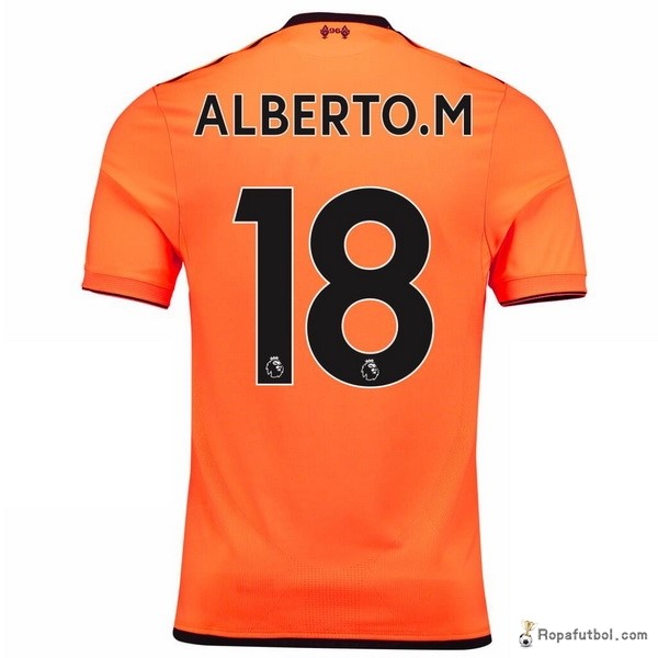 Camiseta Liverpool Replica Tercera Ropa Alberto.M 2017/18